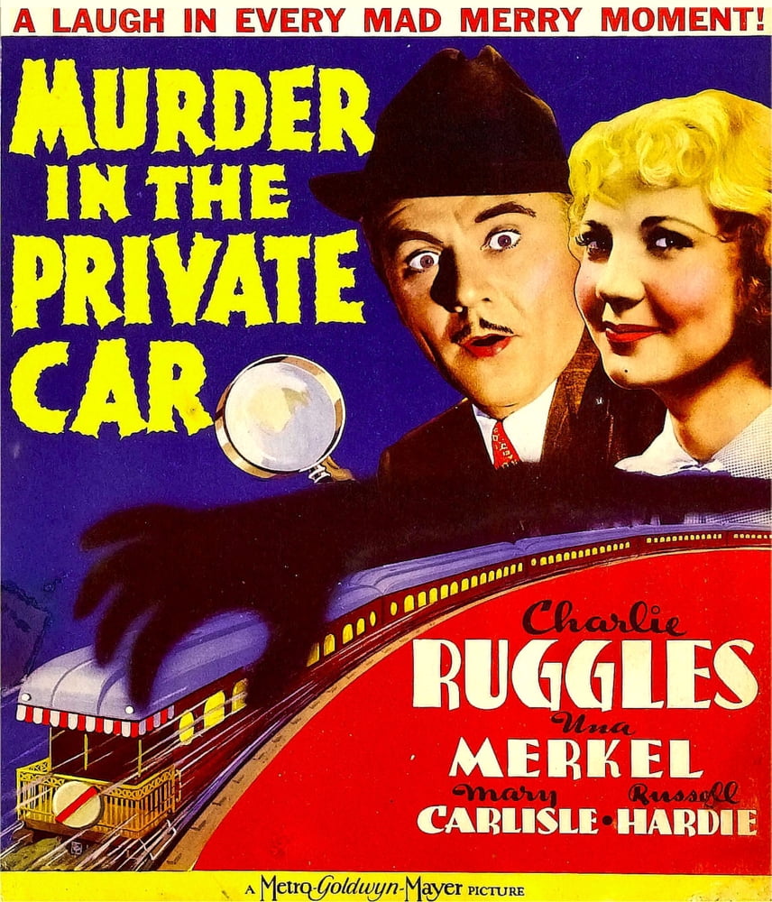 Murder In The Private Car Canvas Art -  (24 x 36)