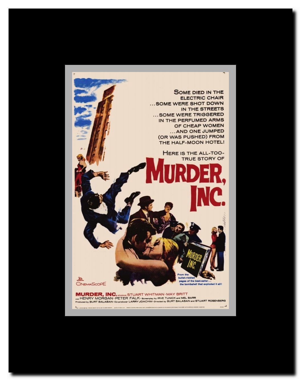 Murder Inc. Framed Movie Poster