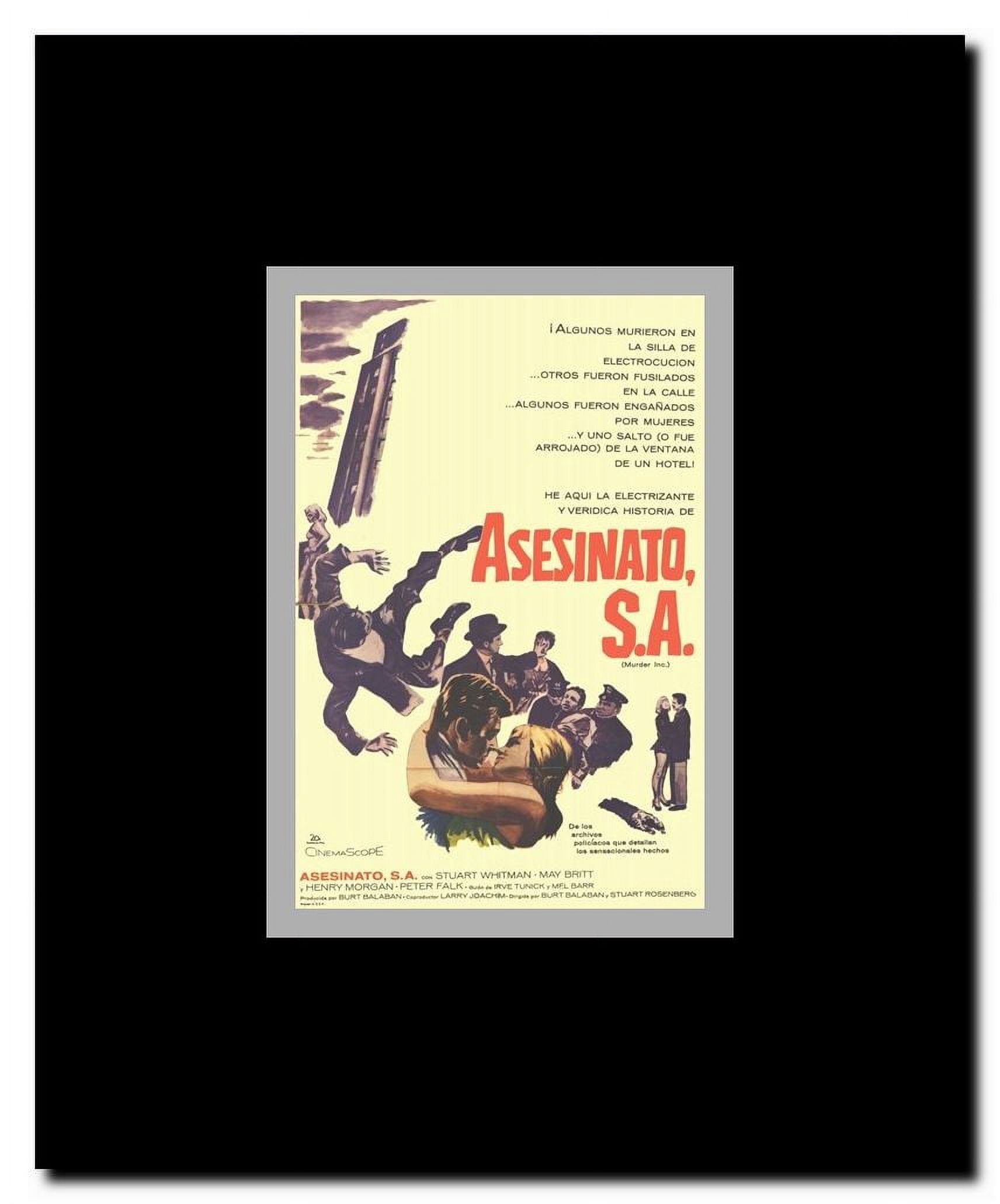 Murder Inc. Framed Movie Poster