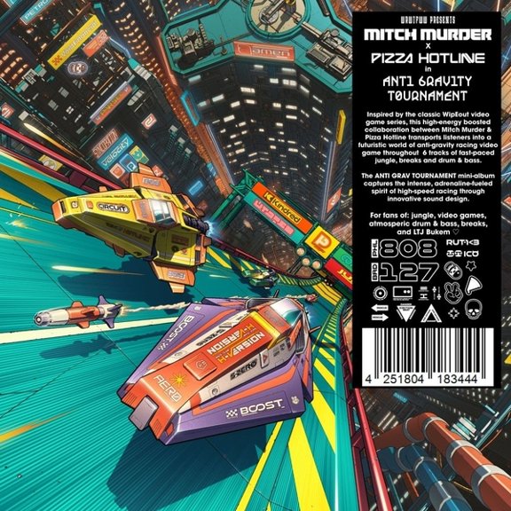 Murder,Mitch / X Pizza Hotline - Anti Gravity Tournament - Music & Performance - Vinyl