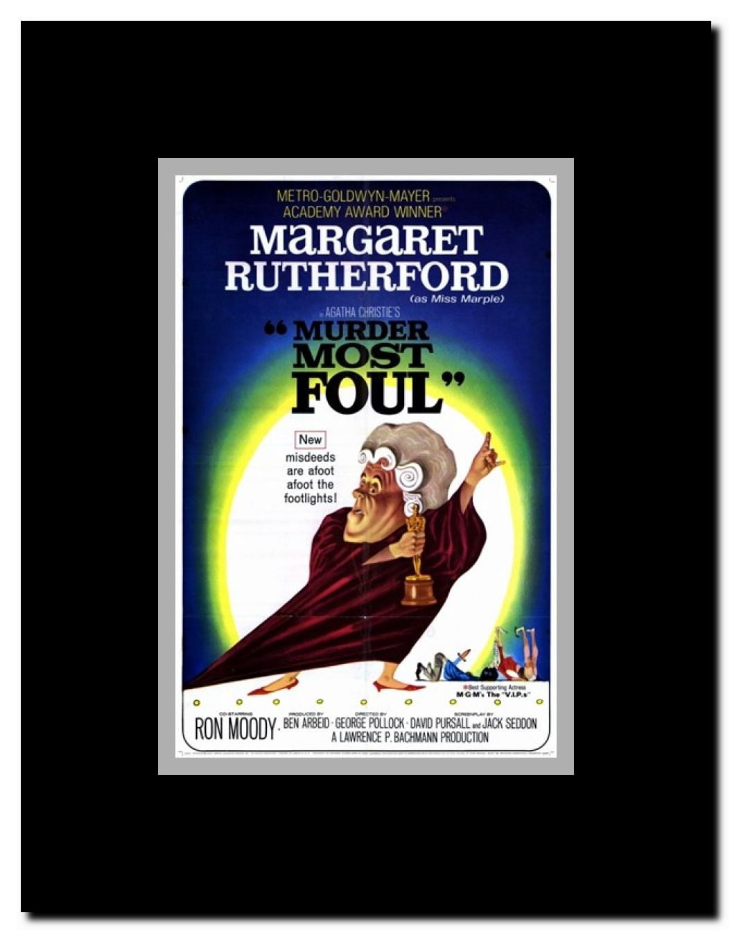 Murder Most Foul Framed Movie Poster