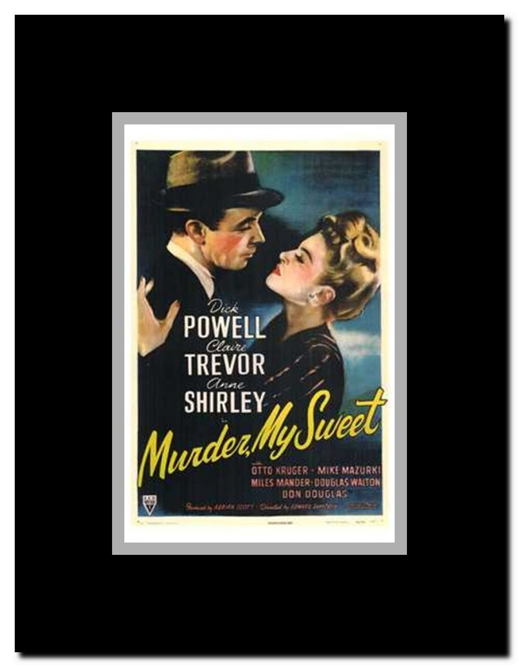 Murder My Sweet Framed Movie Poster