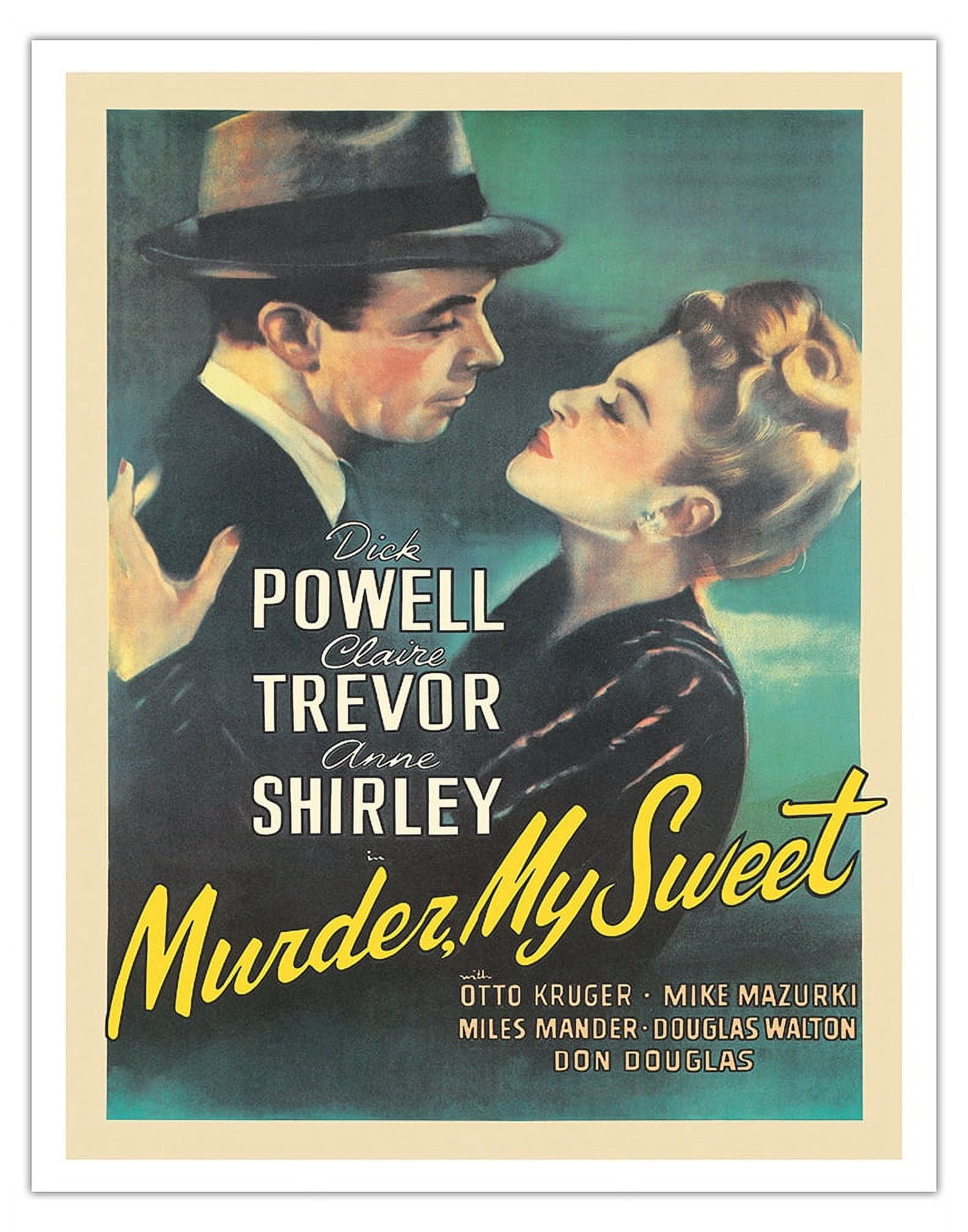 Murder My Sweet - Starring Dick Powell and Claire Trevor - Vintage Film ...