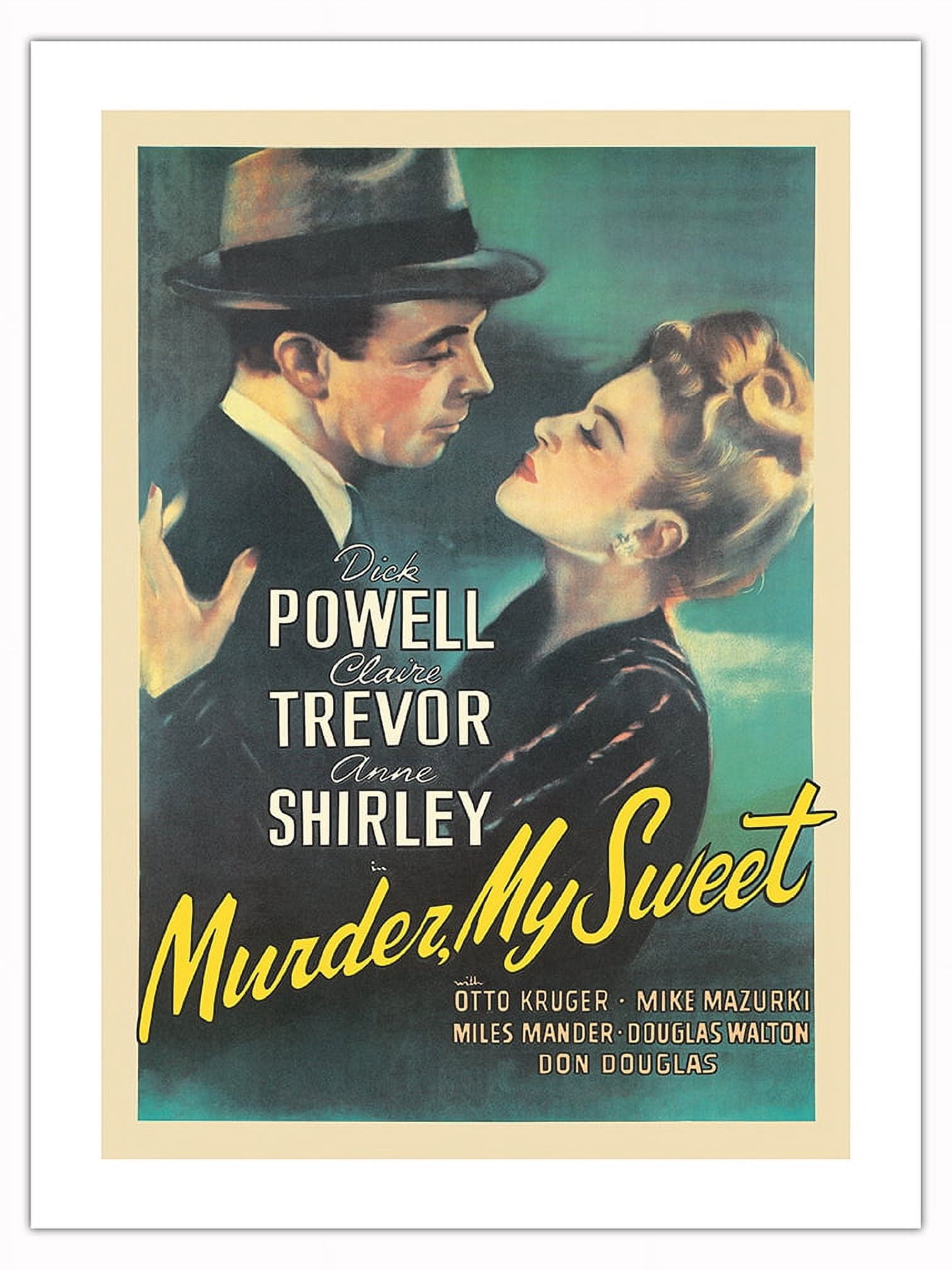Murder My Sweet - Starring Dick Powell and Claire Trevor - Vintage Film ...