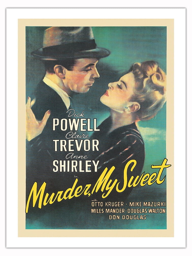Murder My Sweet - Starring Dick Powell and Claire Trevor - Vintage Film ...