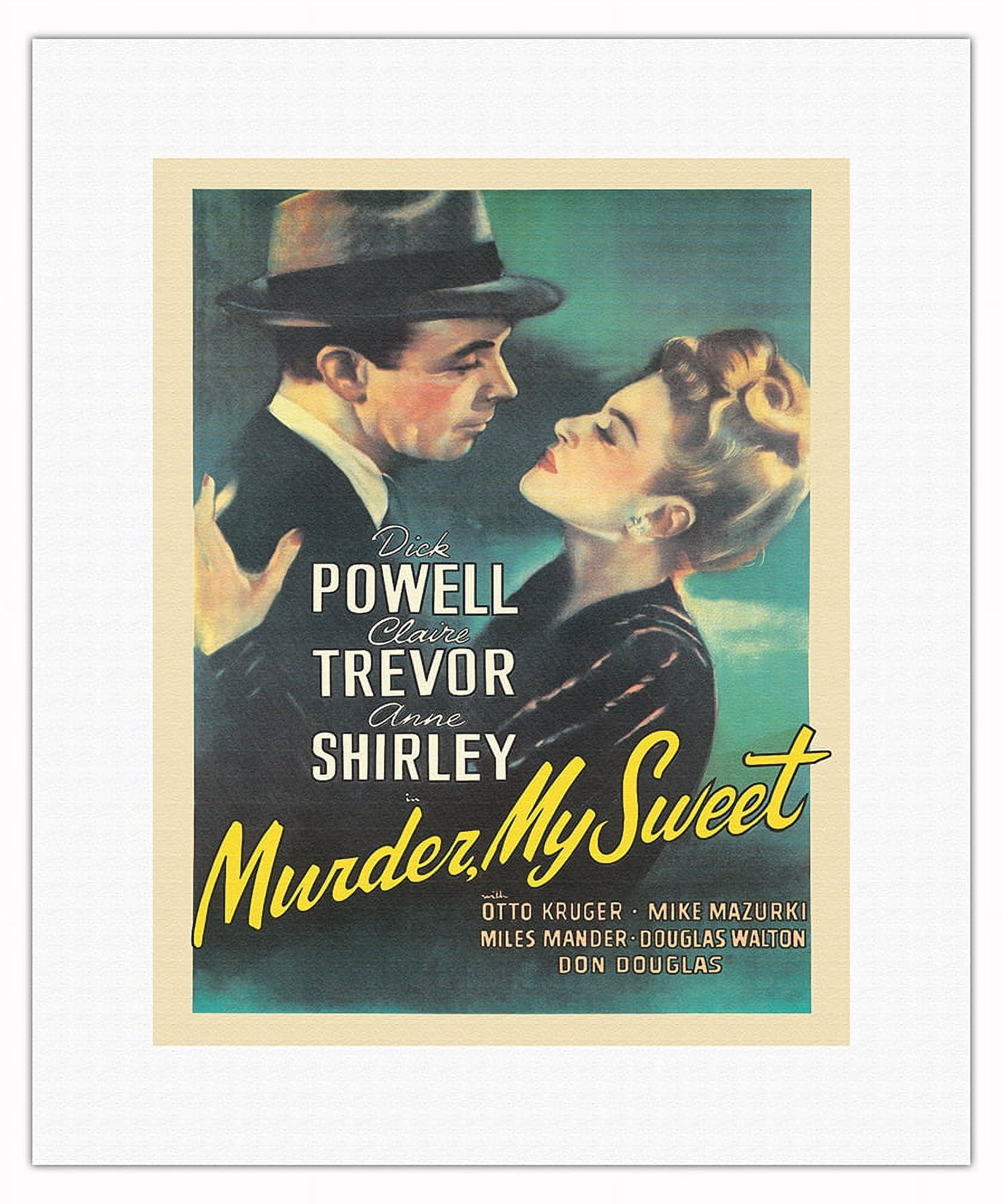 Murder My Sweet - Starring Dick Powell and Claire Trevor - Vintage Film ...