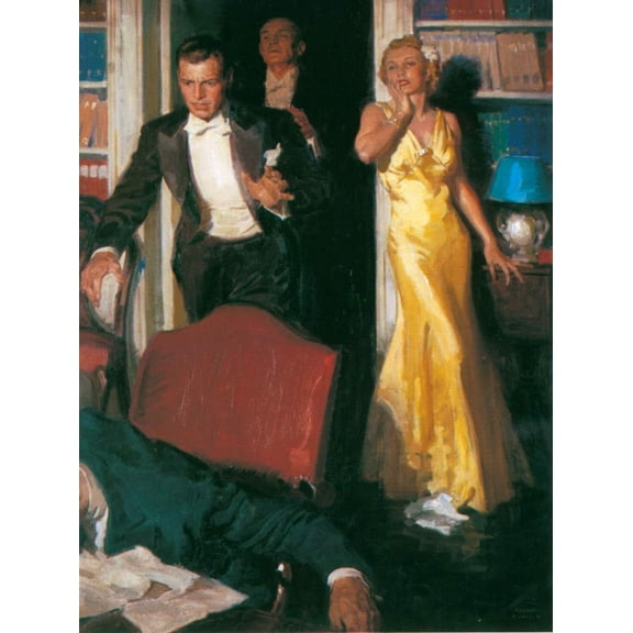 Murder Mystery - CANVAS OR FINE PRINT WALL ART