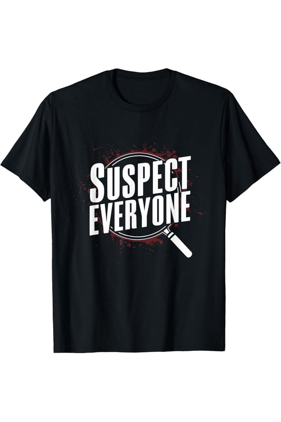 Murder Mystery Dinner Outfit Party Detective Mystery T-Shirt