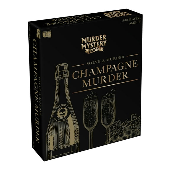 Murder Mystery Party: The Champagne Murder, for 8 Adult Players