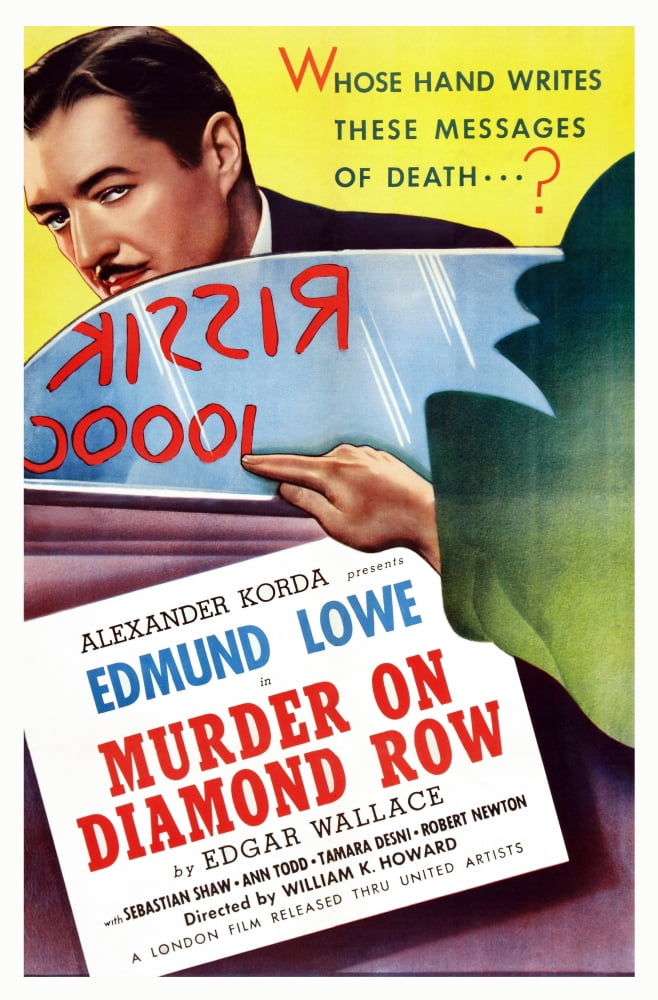 Murder On Diamond Row Canvas Art -  (24 x 36)