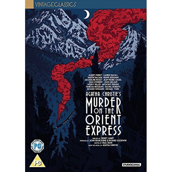 Murder On The Orient Express (DVD) Sean Connery Anthony Perkins Jean-Pierre Cassel Michael York