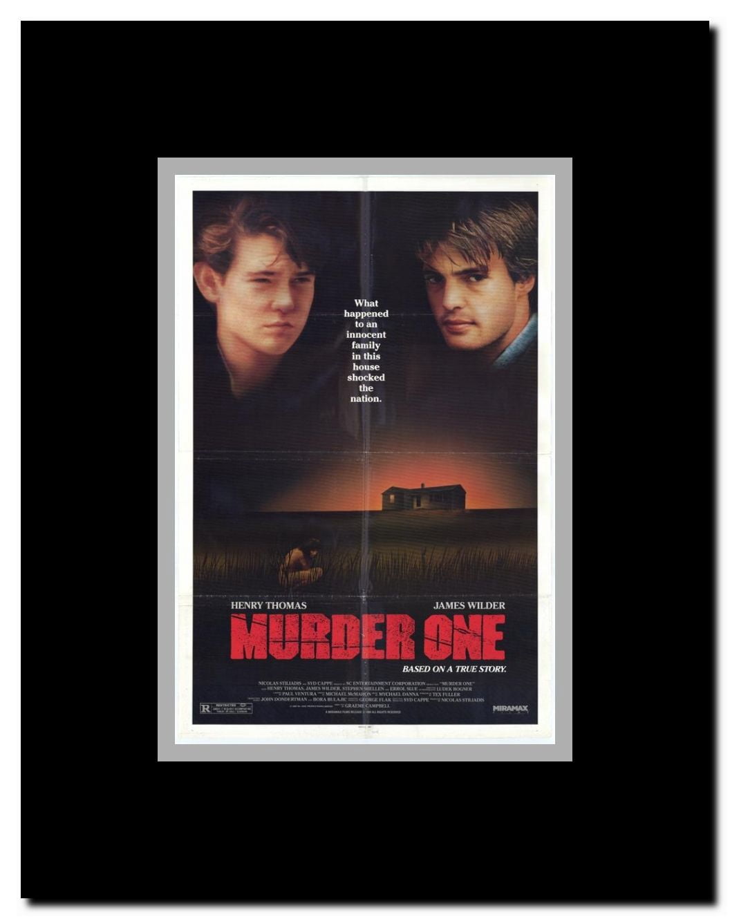 Murder One Framed Movie Poster