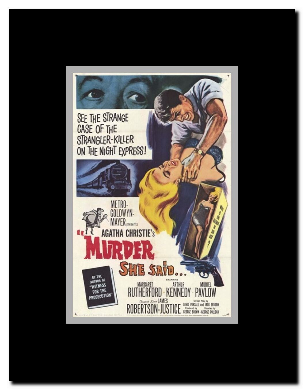 Murder She Said Framed Movie Poster