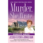 Murder, She Wrote Murder, She Wrote Domestic Malice, Paperback