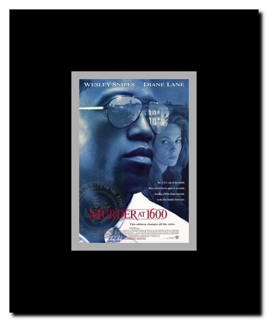 Murder at 1600 Framed Movie Poster