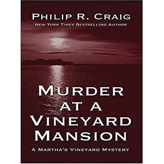 Pre-Owned Murder at a Vineyard Mansion (Hardcover) 9780786266258