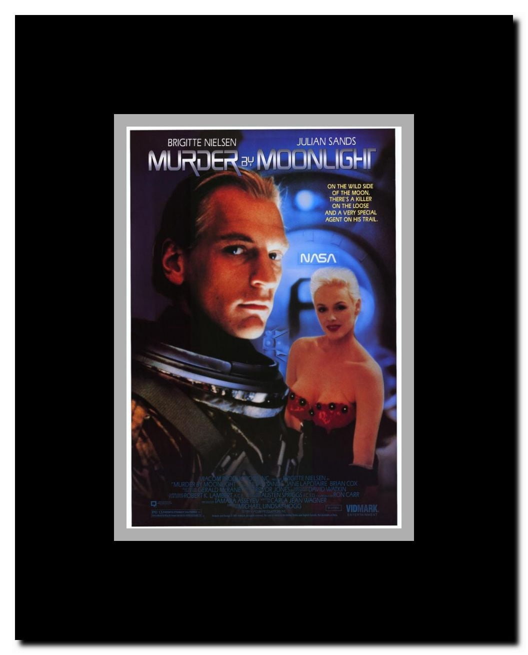 Murder by Moonlight Framed Movie Poster