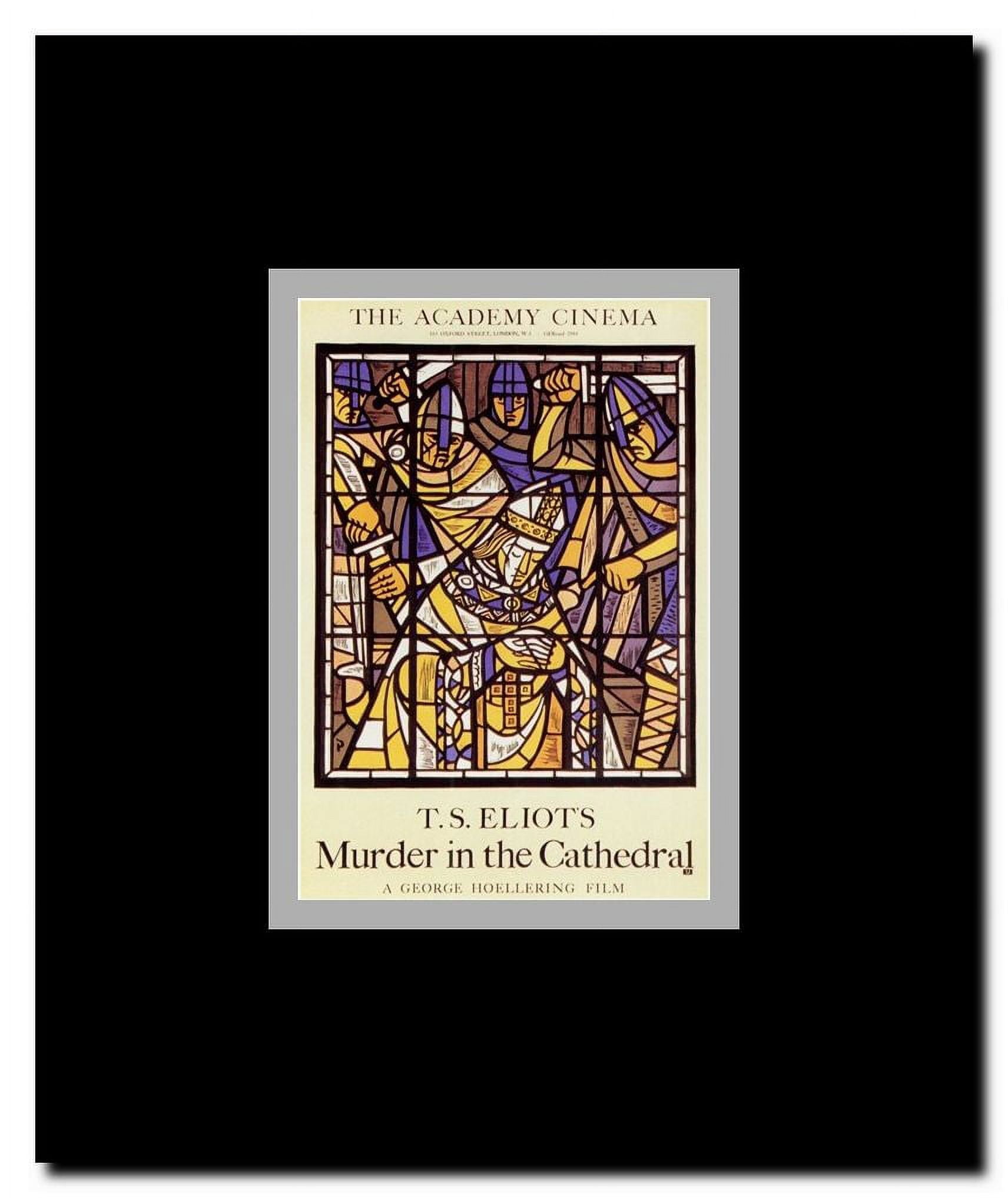 Murder in the Cathedral Framed Movie Poster