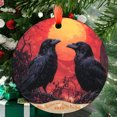 thumbnail image 1 of Murder of Crows 4 Christmas Ornament, Xmas Hanging Ornament, Mother’S Day Ornament, Valentine Ornament Gift, Celebration Hanging Decor, Keepsake 2025, 1 of 5