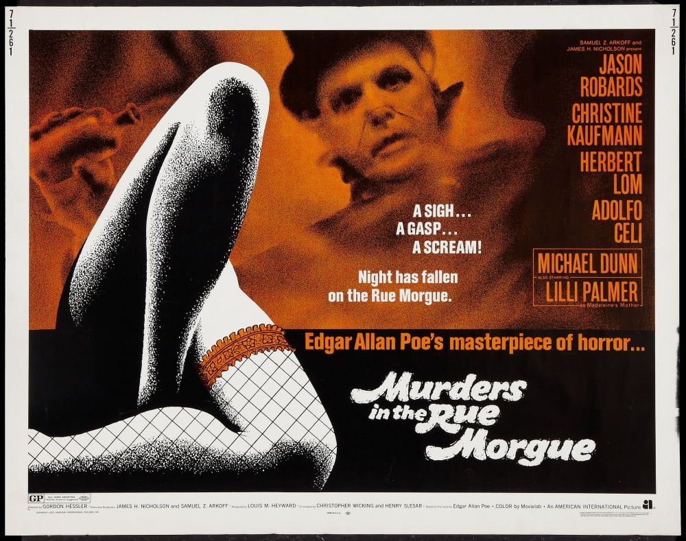 Murders In The Morgue Canvas Art - (28 x 22)