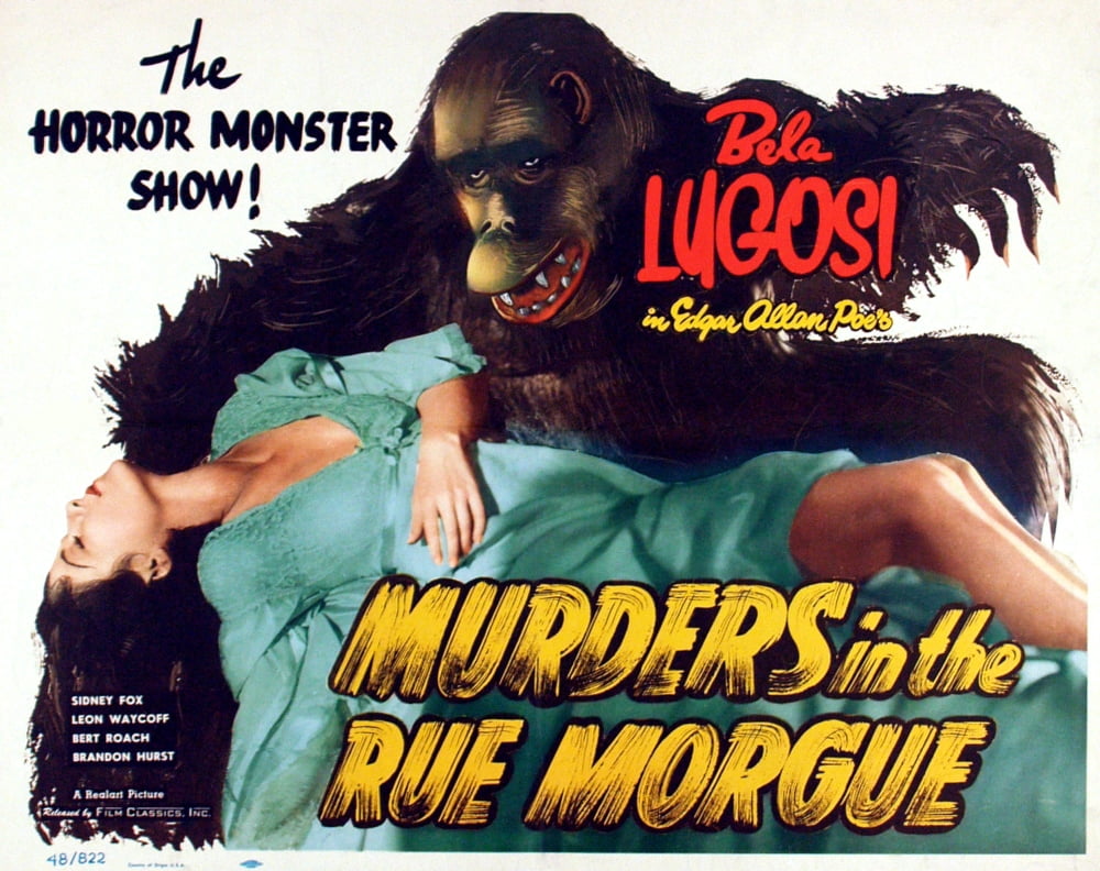 Murders In The Rue Morgue Canvas Art -  (28 x 22)