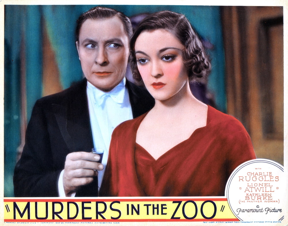 Murders In The Zoo Canvas Art - (28 x 22)