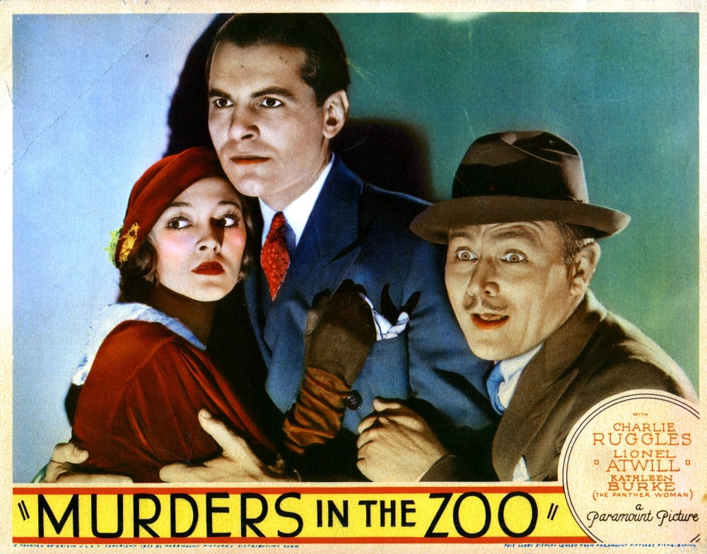 Murders In The Zoo Canvas Art - (28 x 22)