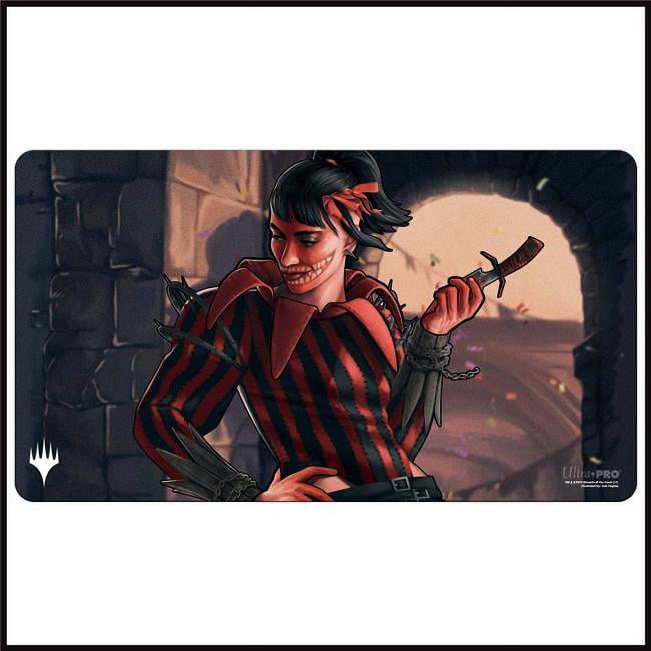 MTG Murders at Karlov Manor Holofoil Playmat Art of Murders Durable Tabletop Mat