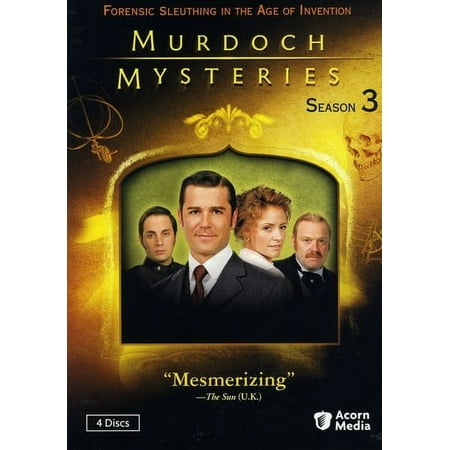 Murdoch Mysteries: Season 03 (DVD), Acorn, Drama