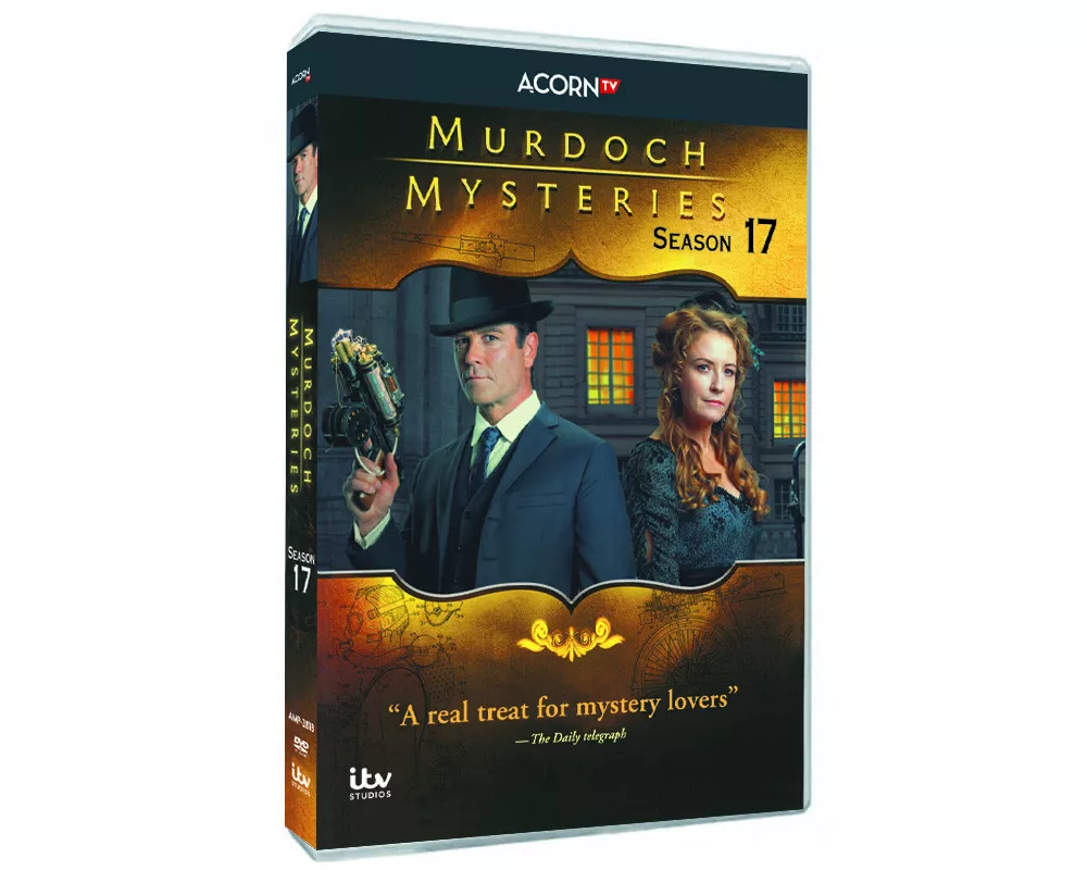 Murdoch Mysteries: The Complete Season 17 (DVD, 5-Disc Box Set)