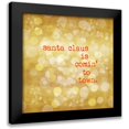 thumbnail image 1 of Murdock, Ramona 12x12 Black Modern Framed Museum Art Print Titled - Santa Claus is Comin, 1 of 5