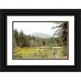 thumbnail image 1 of Murdock, Ramona 14x11 Black Ornate Wood Framed with Double Matting Museum Art Print Titled - Mountain Tranquility No. 1, 1 of 4