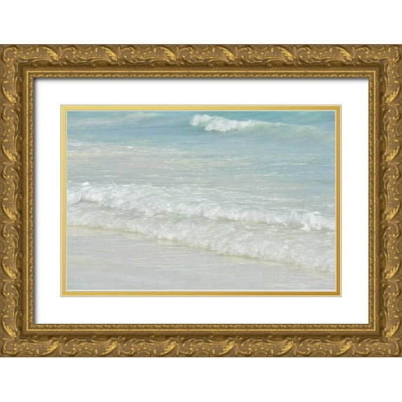 Murdock, Ramona 14x11 Gold Ornate Wood Framed with Double Matting Museum Art Print Titled - Ocean II