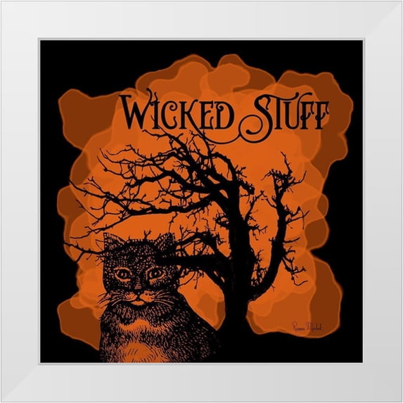 Murdock, Ramona 15x15 White Modern Wood Framed Museum Art Print Titled - Wicked Stuff