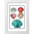 thumbnail image 1 of Murdock, Ramona 23x32 White Modern Wood Framed Museum Art Print Titled - Seashell Collection I, 1 of 4