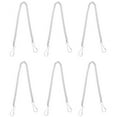 thumbnail image 1 of TINKSKY 6pcs Toilet Handle Chain Stainless Steel Toilet Flapper Lift Chain Replacements, 1 of 6