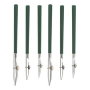 Murdoffiu Art Ruling Pens 6Pcs Art Ruling Pens Straight Line Pens Adjustable Drawing Pens (Random Color)