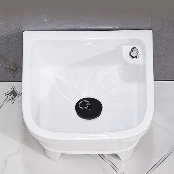Murdoffiu Bathtub Stopper 2 Pcs Bathtub Stopper Durable Tub Stopper Shower Drain Plug Sink Hair Stopper