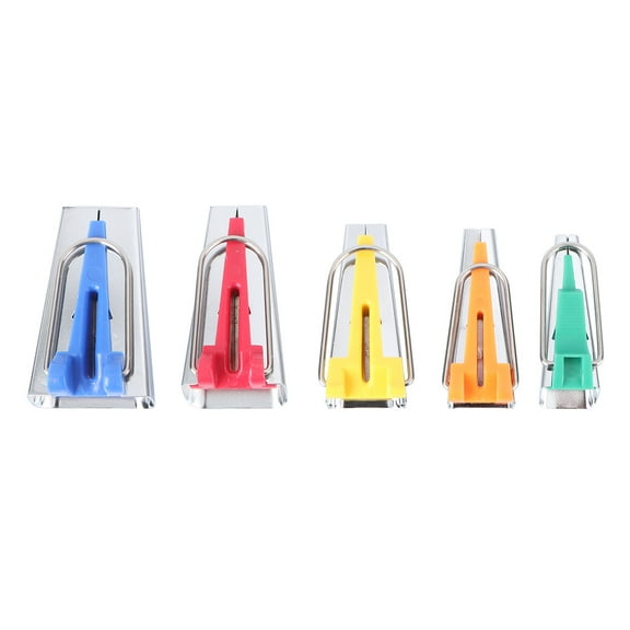 HAKIDZEL Quilting Binding Tape Maker Metal 5PCS