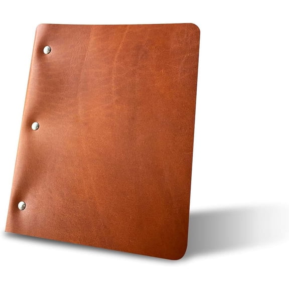 Murdy No. 1 Refillable Leather Binder (Bourbon)