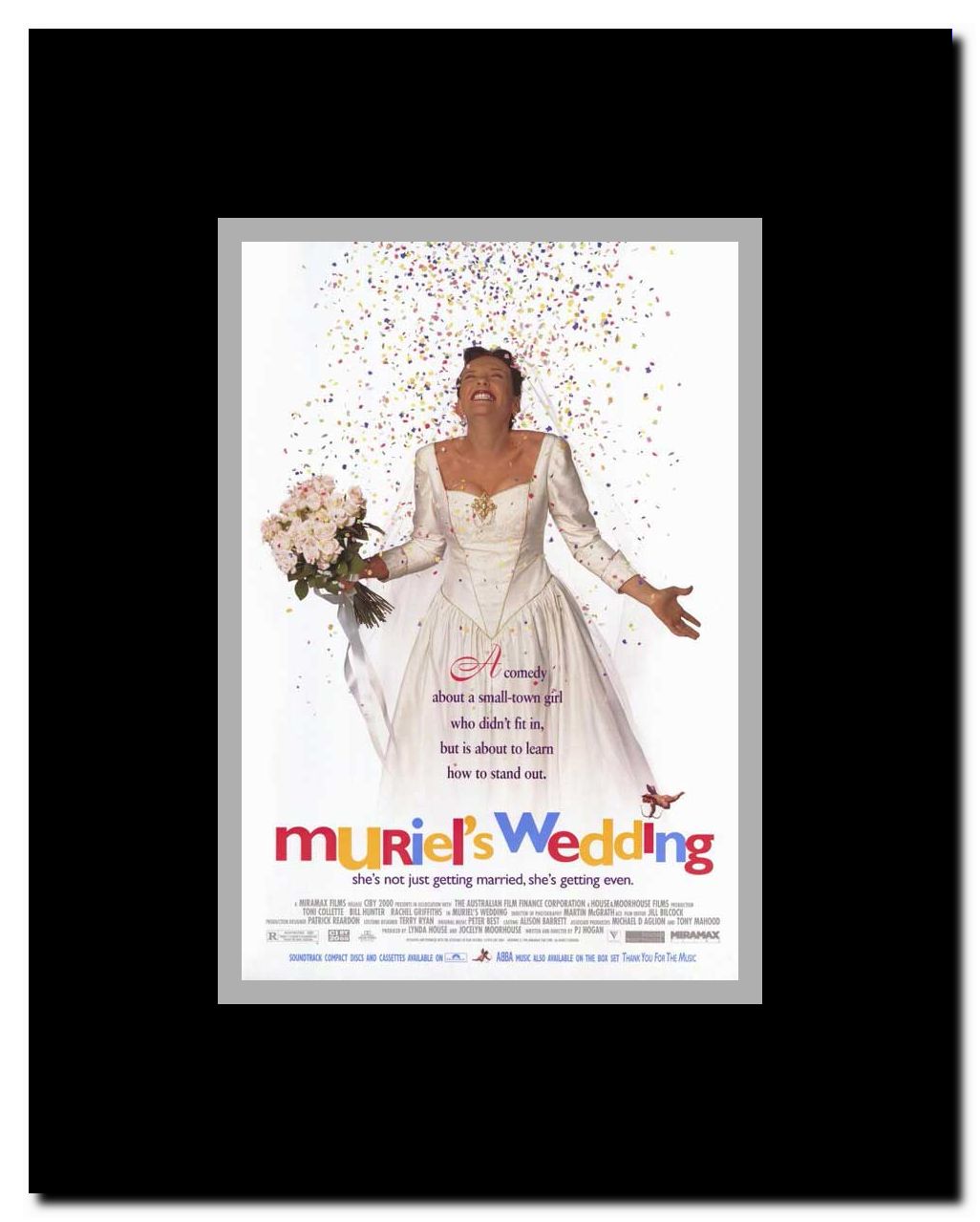 Muriel's Wedding Framed Movie Poster