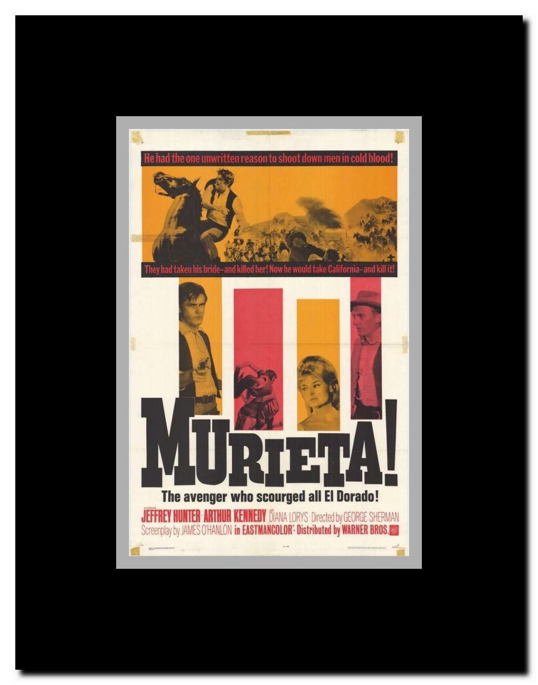 Murieta Framed Movie Poster