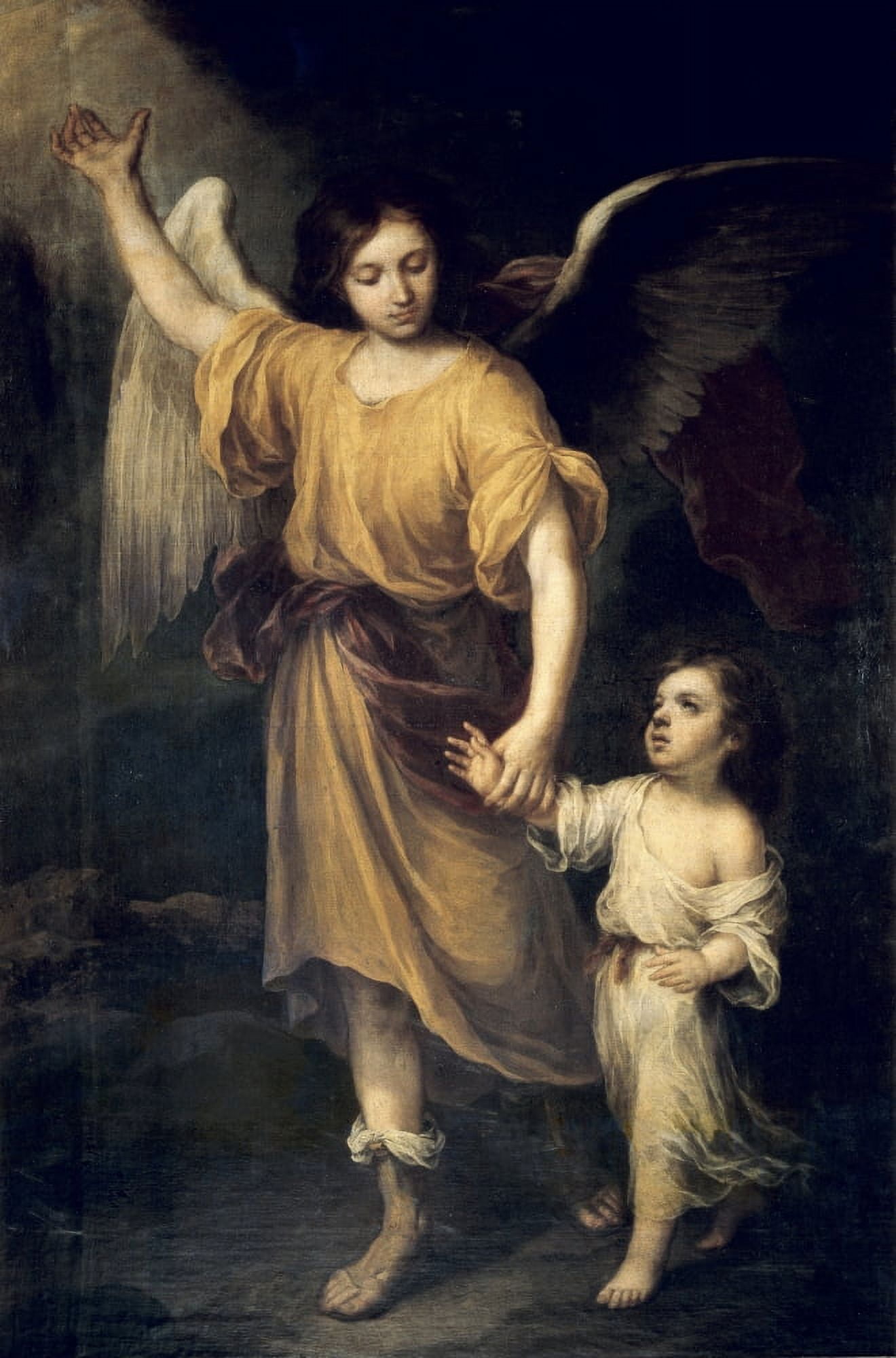 Murillo Bartolom?™¬© Esteban (1617-1682) Canvas Art - (24 x 36)