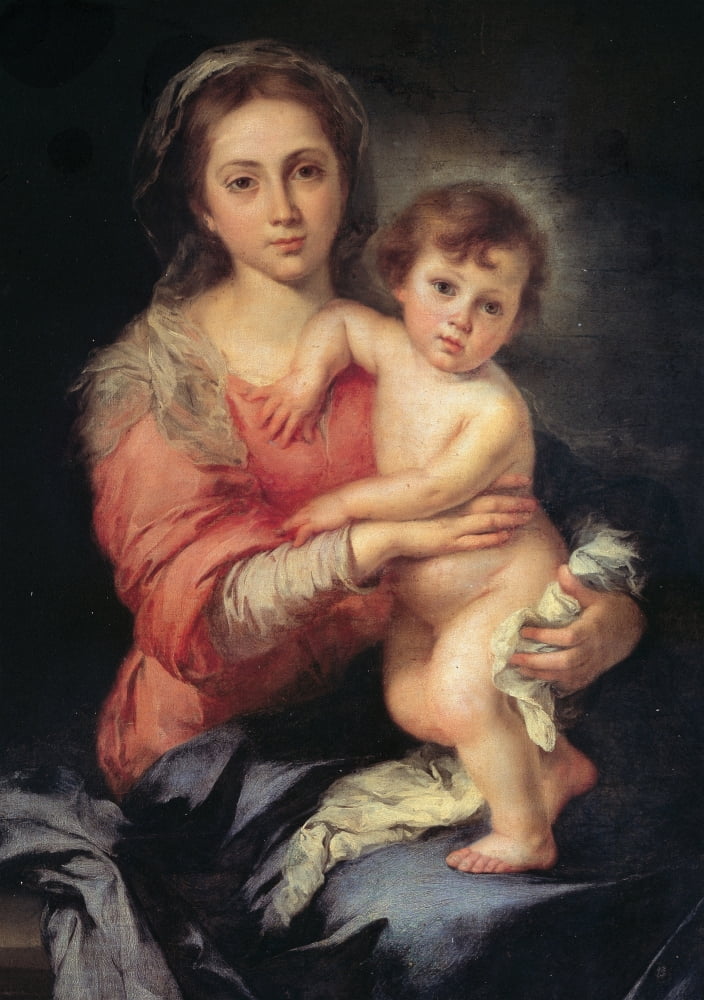 Murillo Bartolom Esteban Canvas Art - (24 x 36)