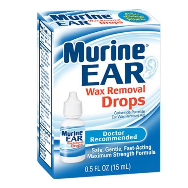 Murine Ear Drops For Ear Wax Relief Drops 0.5 Fl oz