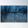 thumbnail image 1 of Murky Forest Poster Wall Art, Modern Wall Decor, 8x12 UNFRAMED, 1 of 3