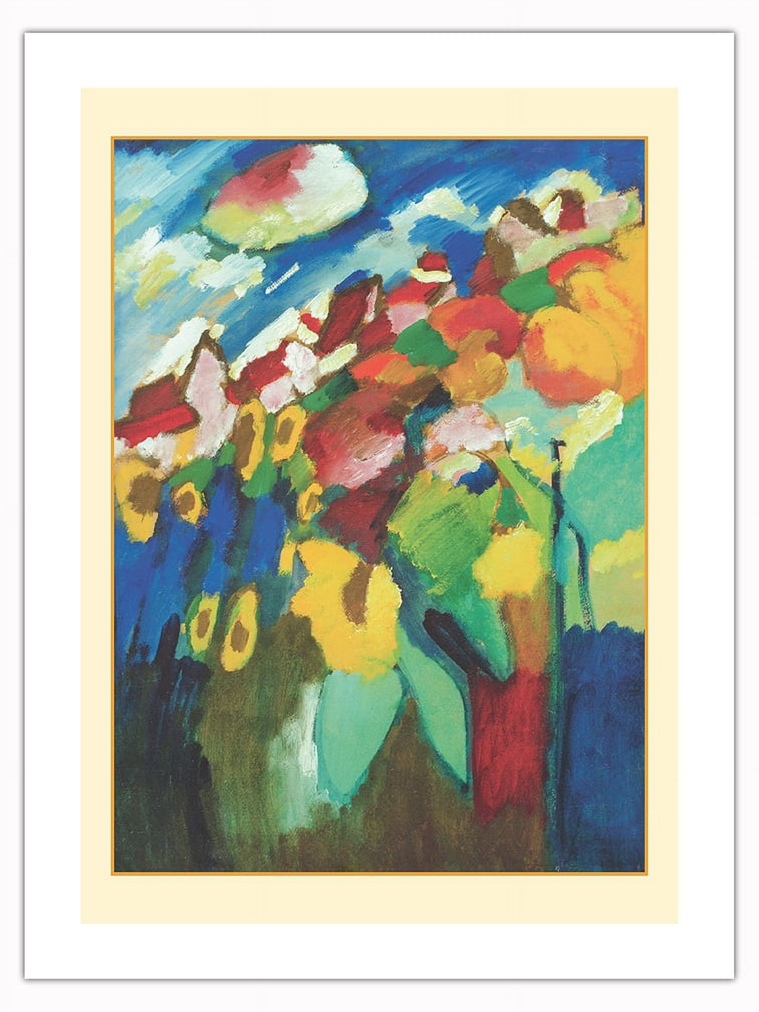 Murnau Garden (Garten) - From an Original Color Painting by