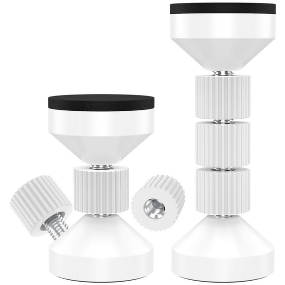 Muross Adult 2.5 Inch Adjustable Anti-Rocking Bed Frame, Queen Size