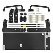 Murphy Bed Kit Full Size, Vertical Wall Bed Hardware, DIY Folding Bed Frame, Space Saving, Pneumatic Lever, Heavy Duty, Guestroom