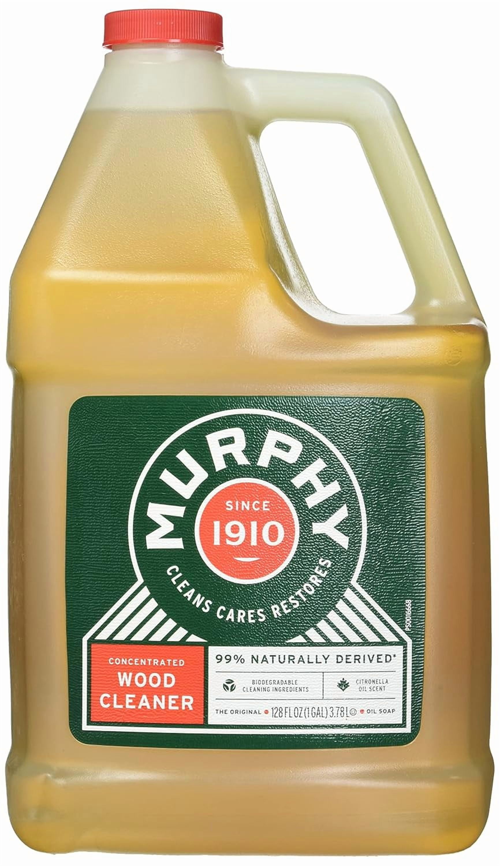 Murphy, CPC01103, 128oz Oil Soap Wood Clnr, 1 Each, Gold